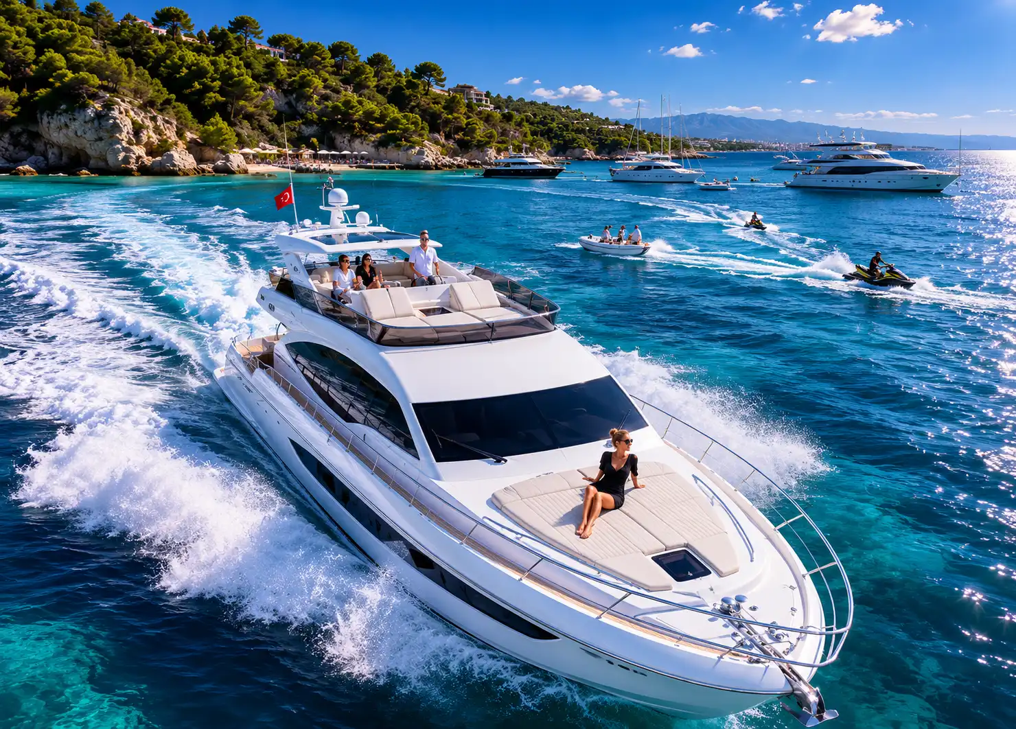 Motor yachts